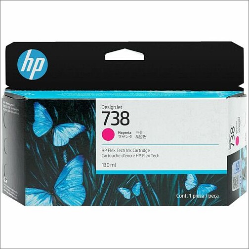 Hp 498N6A Toners & Ink Cartridges 738 Ink Cartridge 196068358877