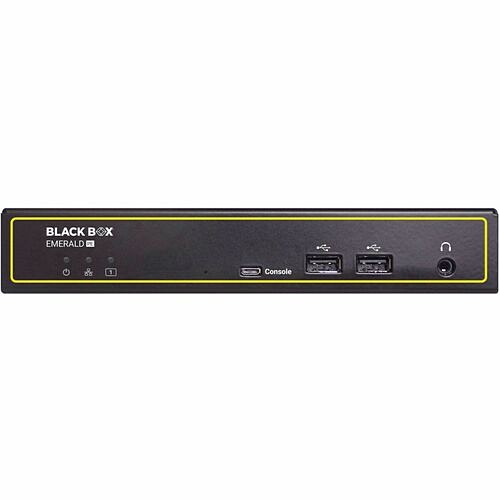 Black Box EMD2000PE-DP-R KVM Consoles/Extenders Emeraldandreg; Pe Kvm-over-ip - Displayport, Usb 2.0, Audio, Dual Network Ports Rj45 And Sfp - 1 Compu Emd2000pedpr 822088279518