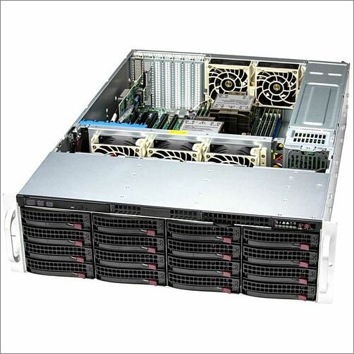 Supermicro SSG-631E-E1CR16L Barebone Systems Supermicro Superserver Ssg-631e-e1cr16l Barebone System - 3u Rack-mountable - Socket Lga-4677 - 2 X  Ssg631ee1cr16l 672042909278