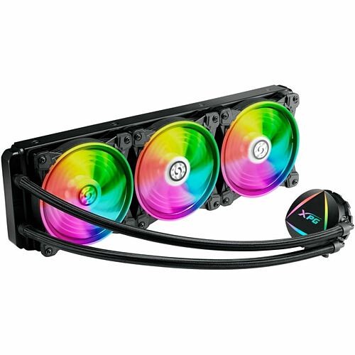 Xpg 75261292 Processor/Case Fans Xpg Levantex360-whcww Cooling Fan/radiator/water Block - 4.72" Maximum Fan Diameter - 3 X Fan(s) - 4 842243030556
