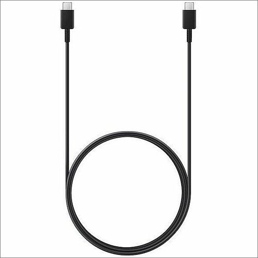 Samsung EP-DX310JBEGUS Cables Samsung 1.8m Cable 3a, Black - 5.91 Ft Usb-c Data Transfer Cable For Smartphone, Charger - First End Epdx310jbegus 887276627076