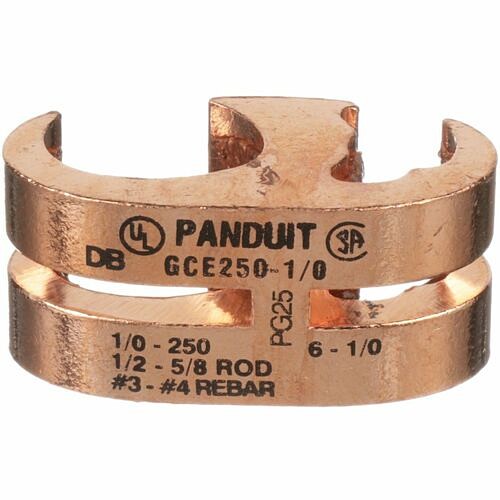 Panduit GCE250-250-Q Shelf Mounting & Ground Kits Panduit Structuredground E-tap Grounding Connectors - 1"length X 1.1" Width (gce250-250-q) Gce250250q 613056854529