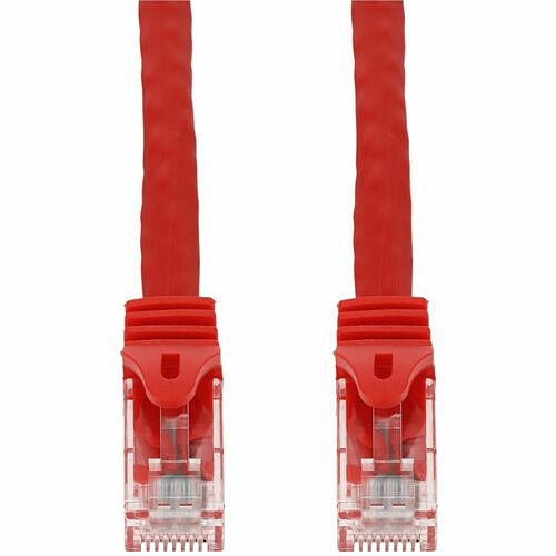 Addon ADD-1FCAT6SN-RD Cables Addon 1ft Red Cat 6 Pvc Ethernet Cable Snagless Easy Boot Rj-45 M/m - 1 Ft Category 6 Network Cable  Add1fcat6snrd 195285463364