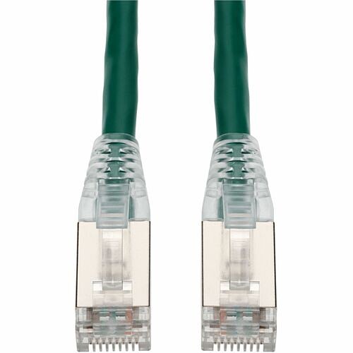 Addon ADD-25FCAT6S-GN-TAA Cables Addon 25ft Green Cat 6 Shielded Pvc Ethernet Cable Snagless Easy Clear Boot Taa Rj-45 M/m - 25 Ft Ca Add25fcat6sgntaa 195285380906