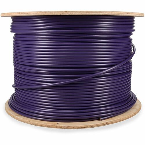 Addon ADD-CAT6BULK1KP-PE Cables Addon 1000ft Non-terminated Purple Cat 6 Plenum-rated Bulk Cable - 1000 Ft Category 6 Network Cable  Addcat6bulk1kppe 821456119982