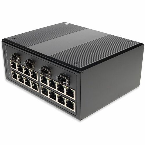 Addon ADD-IMGMC-16RJ4SFP-POE+ Switches & Bridges Addon 10/100/1000base-tx(rj-45) X16 To 4 Open Sfp Port Poe+ Managed Industrial Media Converter Switc Addimgmc16rj4sfppoe 195285685377
