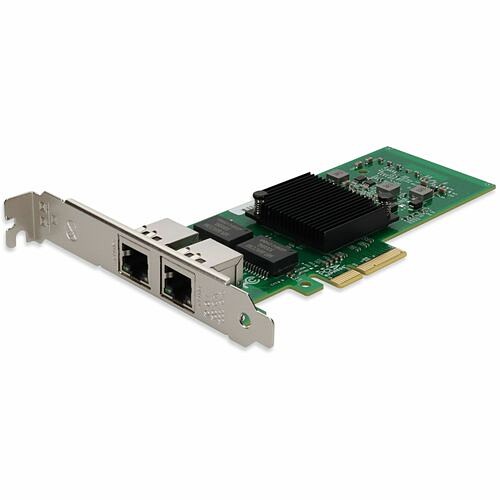 Addon ADD-PCIEX1-2RJ45-V2 Network Cards Addon 10/100/1000mbs Dual Rj-45 Port 100m Pcie 2.0 X1 Network Interface Card Intel 82576 Chipset Bas Addpciex12rj45v2 195285718204
