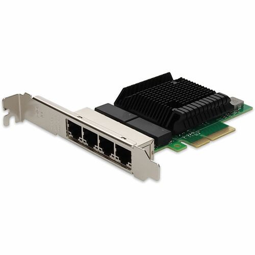 Addon ADD-PCIE-4RJ45-BR Network Cards Addon 10/100/1000mbs Quad Rj-45 Port 100m Pcie 2.0 X4 Network Interface Card Broadcom 5719 Chipset - Addpcie4rj45br 195285677419