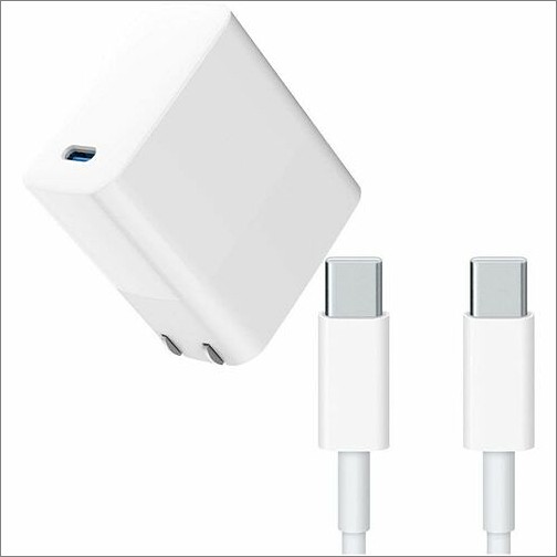 4xem 4X65WCHRGKIT6W Miscellaneous Kits Laptop Charger 65w Gan Charger  Power  - And 6ft Usb C Cable White Dell Hp (4x65wchrgkit6w) 841567004472