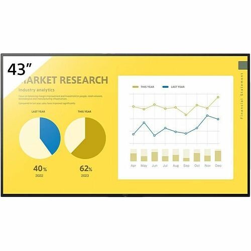 Sony FW43EZ20L Digital Signage Systems Sony Professional Fw-43ez20l Digital Signage Display - 43" Lcd - In-plane Switching (ips) Technology 027242928572