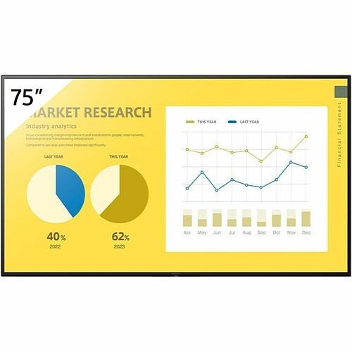 Sony FW75EZ20L Digital Signage Systems Sony Bravia Fw-75ez20l Digital Signage Display - 75" Led - In-plane Switching (ips) Technology - Hig 027242928534