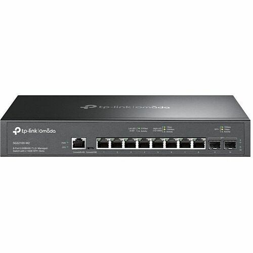 Tp Link SG3210X-M2 Switches & Bridges Tp-link Omada 8-port 2.5g L2+ Managed Switch - 8 Ports - Manageable - 2.5 Gigabit Ethernet, 10 Gigab Sg3210xm2 840030709524