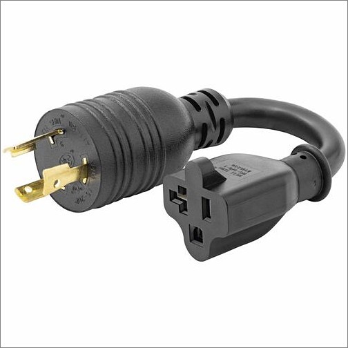 Startech K31D-2U00-POWER-CORD Power Cords Startech.com 6in (15cm) Heavy Duty Power Cord, Nema L5-20p To Nema 5-20r Plug Converter Cable, 20a 1 K31d2u00powercord 065030900829