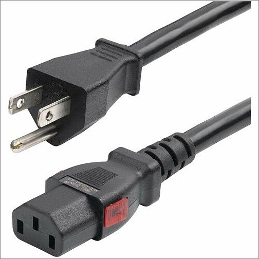 Startech 27LC-4B00-POWER-CORD Power Cords Startech.com 12ft (3.6m) Heavy Duty Power Cord, Nema 5-15p To Locking C13 Ac Power Cable, 15a 125v,  27lc4b00powercord 065030901437