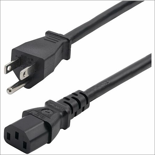 Startech 271B-6800-POWER-CORD Power Cords Startech.com 8ft (2.4m) Computer Power Cord, Nema 5-15p To Iec 60320 C13 Ac Power Cable, 13a 125v, 1 271b6800powercord 065030901307