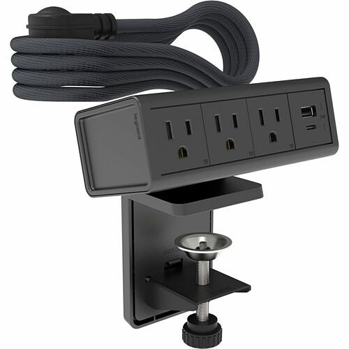 Middle Atlantic D4RRRU6XRGC Power/Data Outlets Wiremold Dpc Series Dash 4-cube Desktop Power Center - Graphite - 3 X Power Receptacles - 15 A Under 786776198508