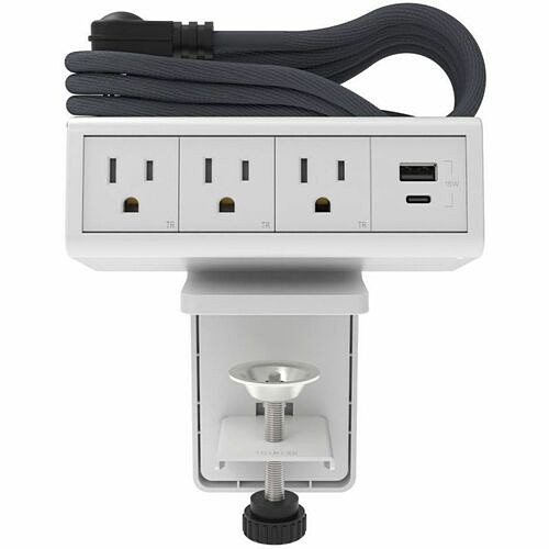 Middle Atlantic D4RRRU6XRWC Power/Data Outlets Wiremold Dpc Series Dash 4-cube Desktop Power Center - White - 4 X Power Receptacles Rectangular Und 786776198492