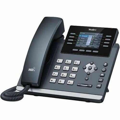 Yealink SIP-T44W IP Phones Yealink Sip-t44w Ip Phone - Corded/cordless - Bluetooth, Wi-fi - Voip - 2.8" Lcd - 2 X Network (rj-4 Sipt44w 841885120663