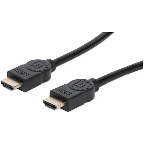 Manhattan 354837 Cables Manhattan 4k@60hz Certified Premium High Speed Hdmi Cable With Ethernet - 3 Ft Hdmi A/v Cable For Ga 766623354837