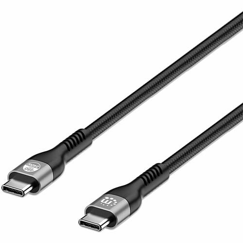 Manhattan 356367 Cables Manhattan Usb 2.0 Type-c Epr Charging Cable 240 W / Pd 3.1 - 6.56 Ft Usb-c Data Transfer Cable For U 766623356367
