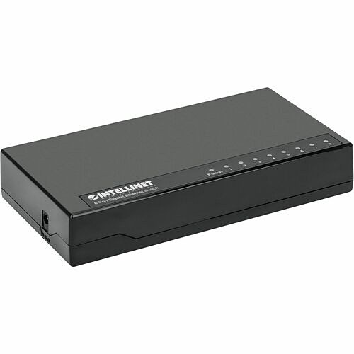 Manhattan 561754 Switches & Bridges Intellinet 8-port Gigabit Ethernet Switch - 8 Ports - Gigabit Ethernet - 10/100/1000base-t - 2 Layer 766623561754