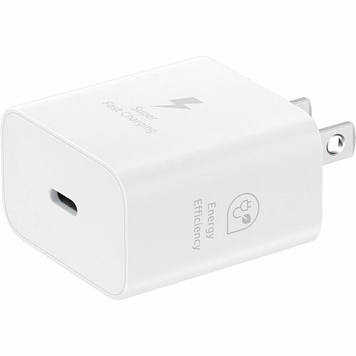 Samsung EP-T2510XWEGUS Power Adapters Samsung 25w Pd Power Adapter With Usb C Cable, White - 25 W - White (ep-t2510xwegus) Ept2510xwegus 887276746876