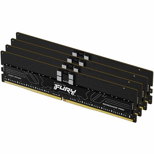 Kingston KF560R32RBEK4-128 Memory/RAM Kingston Fury Renegade Pro 128gb (4 X 32gb) Ddr5 Sdram Memory Kit - For Motherboard - 128 Gb (4 X 32 Kf560r32rbek4128 740617340327
