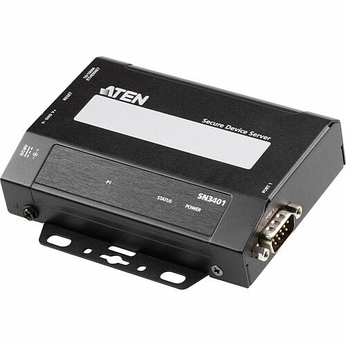 Aten SN3401 Terminal & Device Servers Aten 1-port Rs-232/422/485 Secure Serial Device Server - Twisted Pair - 1 X Network (rj-45) - 1 X Se 672792013355