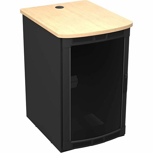 Middle Atlantic BGR-19SA27MDK-E1 Rack Equipment Bgr-19sa27mdk-e1 Rack Cabinet 19u Freestanding Rack Black, Wood Bgr19sa27mdke1 656747402586