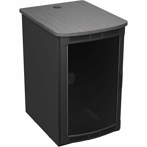 Middle Atlantic BGR-19SA27MDK-A3 Rack Equipment Middle Atlantic Rolling Presentation Rack With Asian Night Top - For Monitor - 19u Rack Height24.40" Bgr19sa27mdka3 656747402548