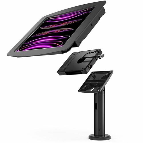 Maclocks TCDP01299PSENBH01 Stands & Cabinets Compulocks Ipad Pro 12.9" (3-6th Gen) Space Enclosure Tilting Stand 8" Plus Hub - Up To 12.9" Screen 819472029705