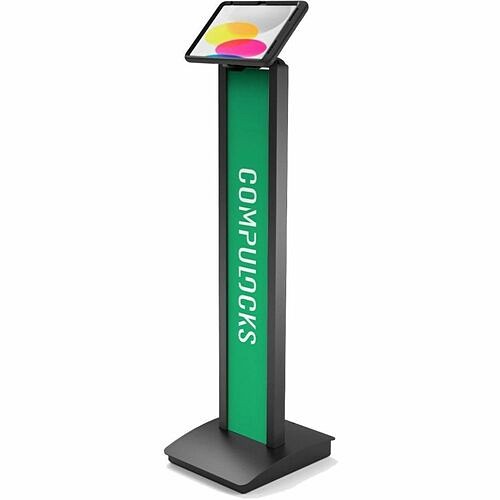 Maclocks 140BPMIP109 Stands & Cabinets Compulocks Ipad 10.9" 10th Gen Powermove Brandable Floor Stand - Up To 10.9" Screen Support - Floor, 819472029651