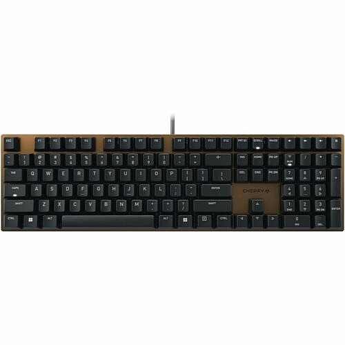 Cherry G80-3950LIBUS-2 Keyboards & Keypads Cherry Kc 200 Mx-wired Keyboard - Mx2a Brown - Black/bronze Housing - Tactile Feel - Abrasion Resist G803950libus2 840183607159
