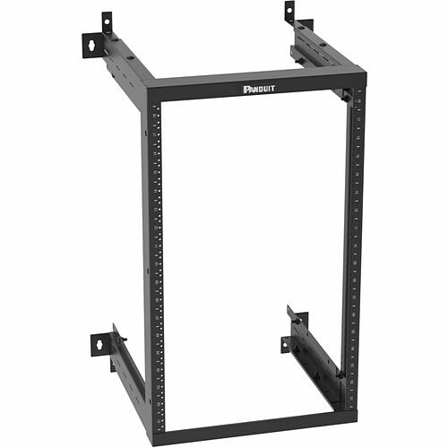 Panduit AWMR18 Rack Equipment Panzone Adjustable Depth Wall Mount Rack - For Equipment - 18u Rack Height - Wall Mountable Open Fra 613056857544