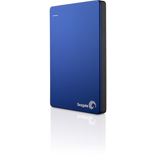 Seagate STDR1000302 Hard Drives Seagate Backup Plus Slim Stdr1000302 1 Tb Portable Hard Drive - 2.5" External - Blue - Usb 3.0 763649053072
