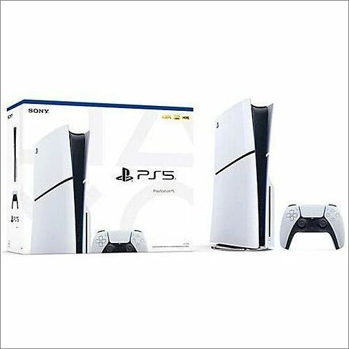 Sony 1000039671 Gaming Consoles Sony Playstationandreg;5 Console (model Group - Slim) - Game Pad Supported - Wireless - White - Amd Ra 711719573364
