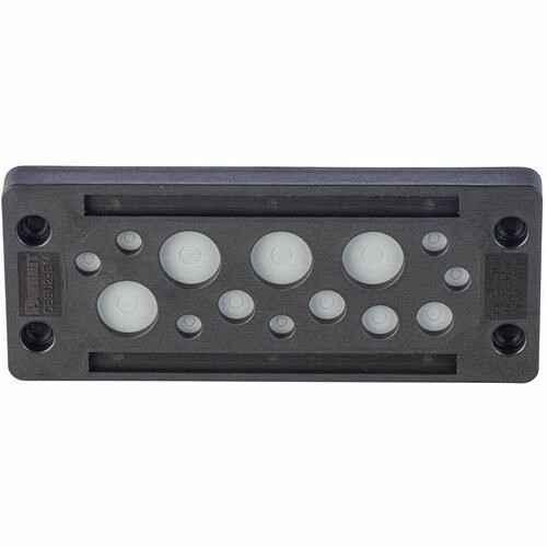 Panduit CESU2-E14 Cable Management Panduit Rectangular Cable Entry System - Cable Entry System - Black - 5.79" Length - Nylon 6.6, Ther Cesu2e14 