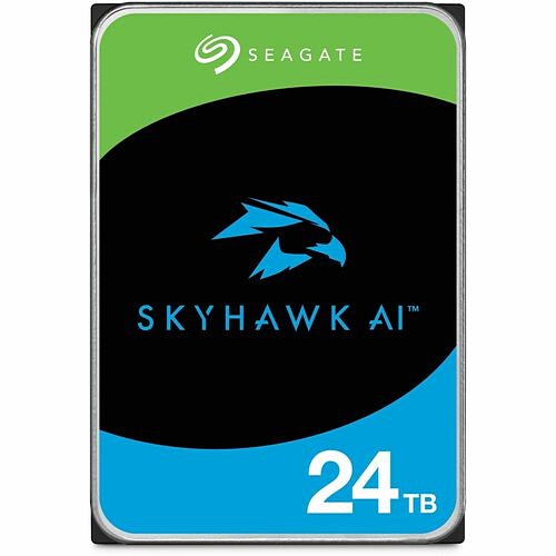 Seagate ST24000VE002 Hard Drives Seagate Skyhawk Ai St24000ve002 24 Tb Hard Drive - 3.5" Internal - Sata (sata/600) - Conventional Ma 763649181881