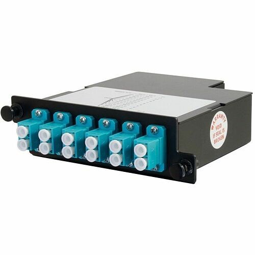 C2g M4LCD12-50EA3A2 Patch Panels Ortronics Infinium Fiber Cassette - 12 Port(s) - 6 X Duplex - 1u High - Optical Fiber - Aqua - Rack- M4lcd1250ea3a2 662875022152