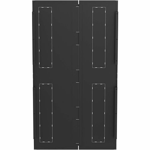 Panduit XG-SPD2421B Rack Equipment Panduit Flexfusion Day 2 Side Panel, 42ru X 1070mm, Black - For Rack, Cabinet - 42u Rack Height42.13 Xgspd2421b 