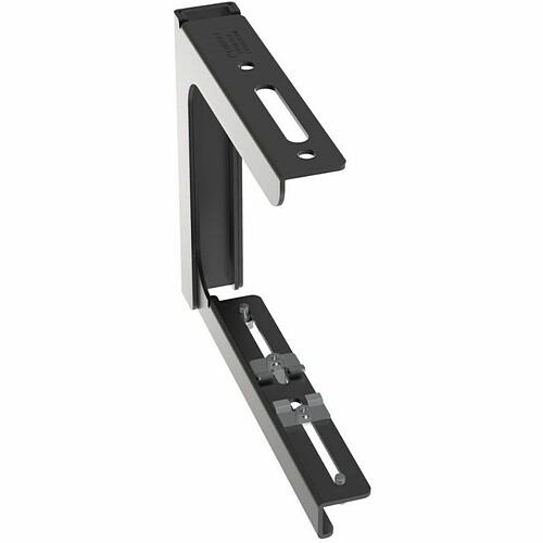 Panduit FR6ACB12N Mounting Kits Panduit Fiberrunner Mounting Bracket For Cable Routing System - Black - Steel - 1 (fr6acb12n) 