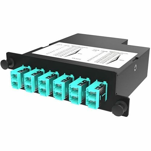 C2g LM4-LC12H-1A4UN Patch Panels Ortronics Infinium Fiber Cassette - 13 Port(s) - 6 X Duplex - Optical Fiber - Aqua (lm4-lc12h-1a4un) Lm4lc12h1a4un 662875031239