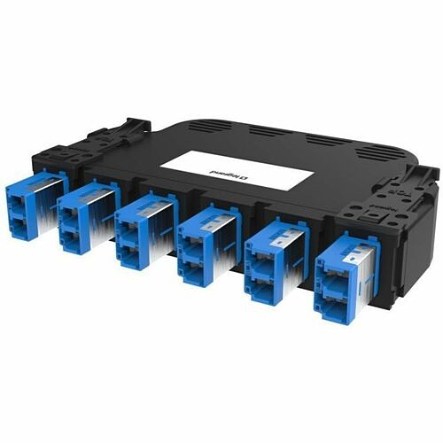 C2g LMH-LC12J-1A3UN Patch Panels Ortronics Infinium Fiber Cassette - 12 Port(s) - 6 X Duplex - Optical Fiber - Blue (lmh-lc12j-1a3un) Lmhlc12j1a3un 662875031215