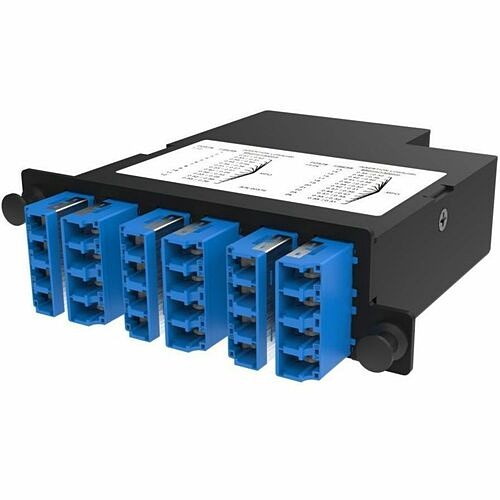 C2g LM4-LC24J-2A3UN Patch Panels Ortronics Infinium Fiber Cassette - 24 Port(s) - 6 X - Optical Fiber - Blue (lm4-lc24j-2a3un) Lm4lc24j2a3un 662875031192