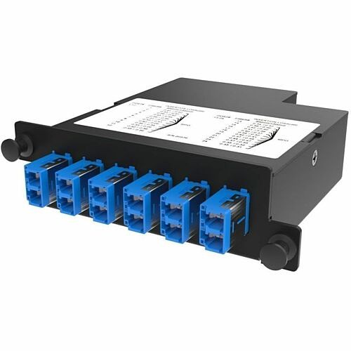 C2g LM4-LC12J-1A3UN Patch Panels Ortronics Infinium Fiber Cassette - 12 Port(s) - 6 X Duplex - Optical Fiber - Blue (lm4-lc12j-1a3un) Lm4lc12j1a3un 662875031185