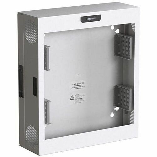 C2g CECWM4RUPL-W Rack Equipment Ortronics Compact Edge Cabinet, 4 Ru, Plexiglass Door - White - For Equipment, Equipment Rack - 4u R Cecwm4ruplw 662875032519