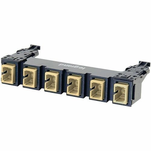 C2g HD6FM-FSC1CM-00 Patch Panels Ortronics Hdj Series 6 Sc To Sc Simplex Fiber Adapter Panel, 6-fiber Om1 - Beige - 6 Port(s) - 6 X S Hd6fmfsc1cm00 662875013662