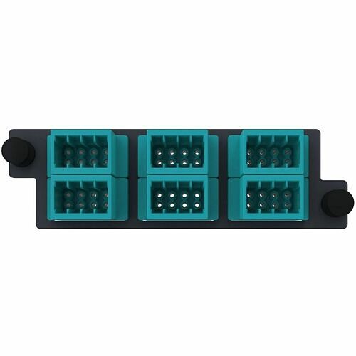 C2g HDFP-AME48LC Patch Panels Ortronics Infinium Acclaim, Fiber Conversion Adapter Panels, 48 Fiber, Aqua - 48 Port(s) - Optical F Hdfpame48lc 662875037347