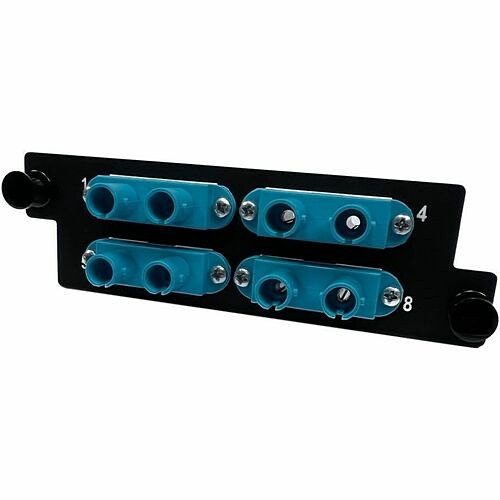C2g HDFP-STD08LC Patch Panels Ortronics Infinium Hdfp Adapter Panel, 4 St Duplex Aqua - 8 Port(s) - 4 X Duplex - Optical Fiber - A Hdfpstd08lc 662875027393