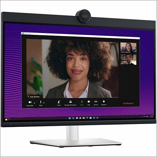 Dell DELL-P2724DEB Monitors Dell P2724deb 27" Class Webcam Wqhd Led Monitor - 16:9 - Black, Silver - 27" Viewable - In-plane Swi Dellp2724deb 884116441472